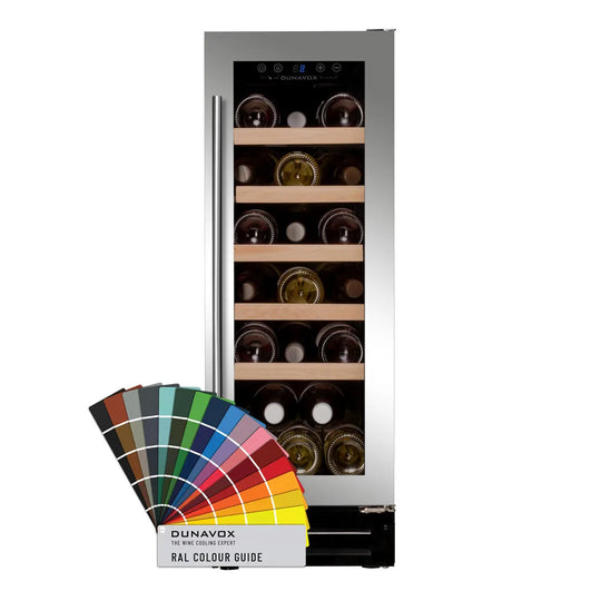 Dunavox Flow-19 Wijnkoelkast | DAUF-19.58C | 1 Zone | RAL Kleur