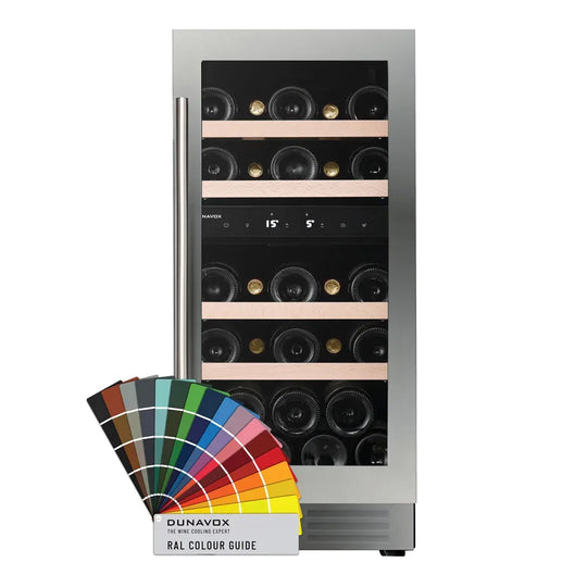 Dunavox Flow-32D Wijnkoelkast | DAUF-32.78DC | 2 Zones | RAL Kleur