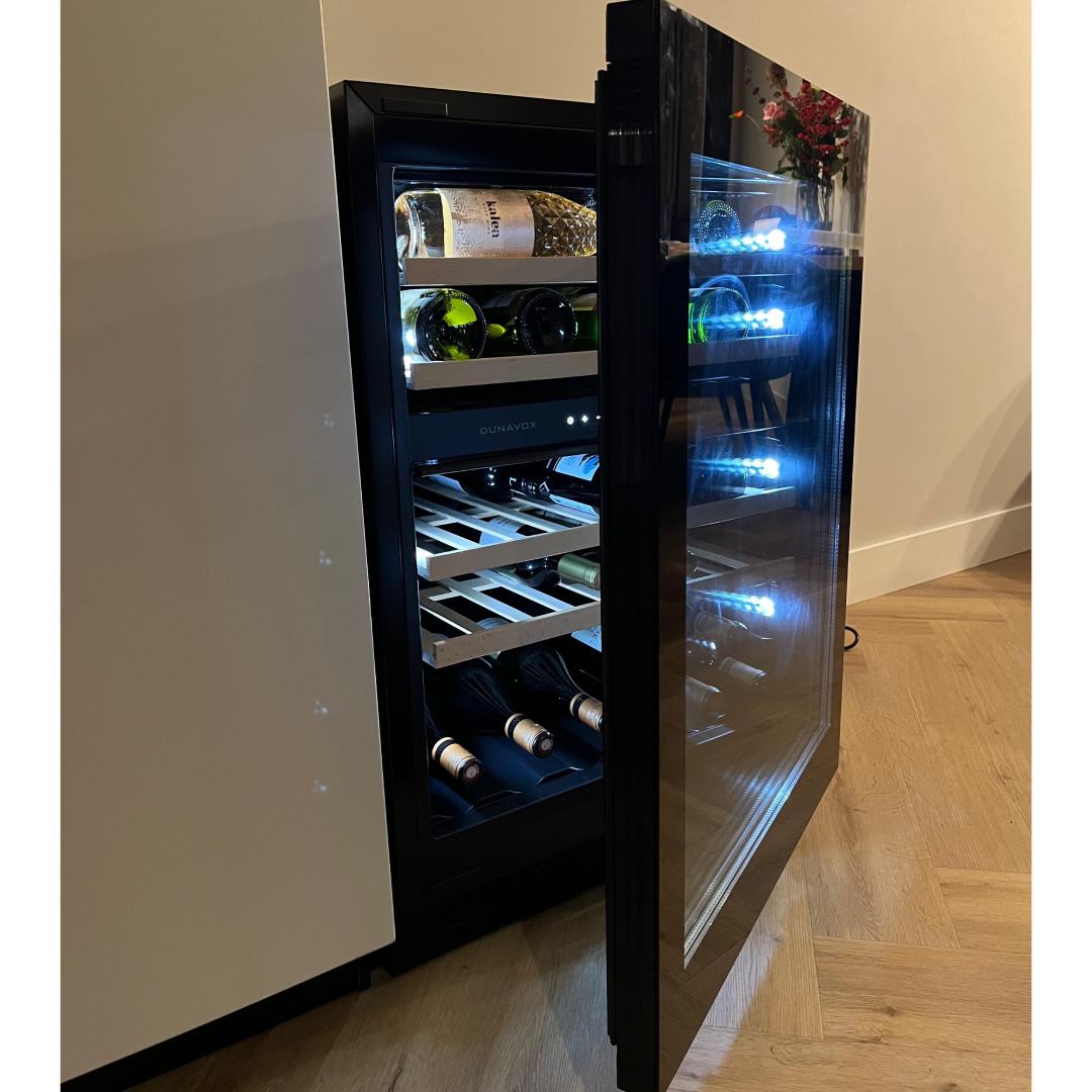 Dunavox Flow-45 Wijnkoelkast | DAUF-45.125DB.TO | 2 Zones