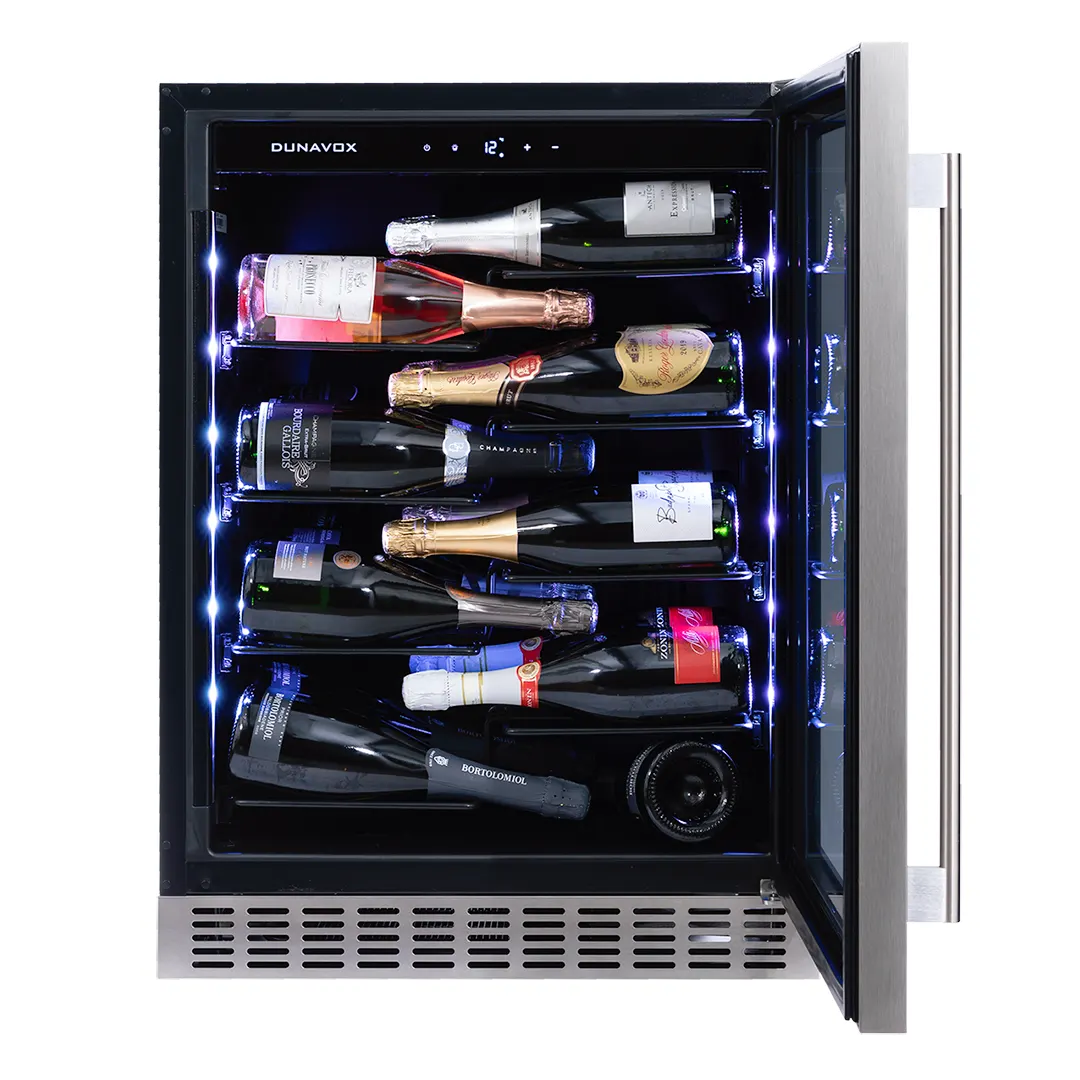 Dunavox Sera-40 Wijnkoelkast | DAUF-40.138MB | 1 Zone | Mat Zwart