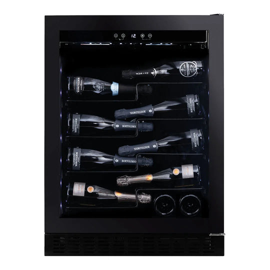 Dunavox Sera-40 Wijnkoelkast | DAUF-40.138MB | 1 Zone | Mat Zwart