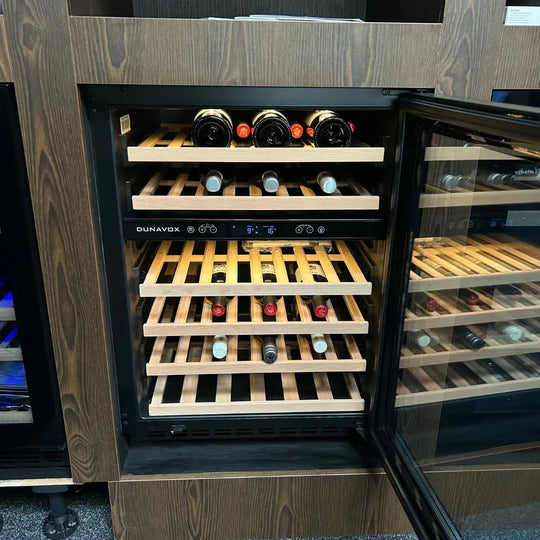 Dunavox Flow-46H Wijnkoelkast | DAUF-46.145DBH | 2 Zones | Zwart
