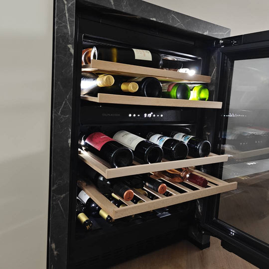 Dunavox Flow-45 Wijnkoelkast | DAUF-45.125DB.TO | 2 Zones