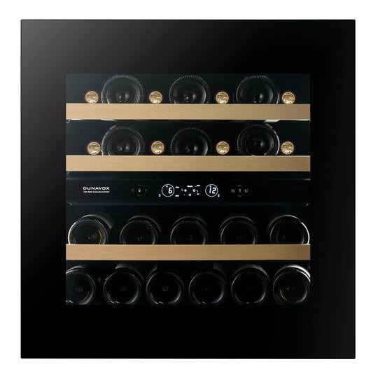 Dunavox Horizon-25.TO Wijnkoelkast | DVH-25.65DMB.TO | 2 Zones | Mat Zwart