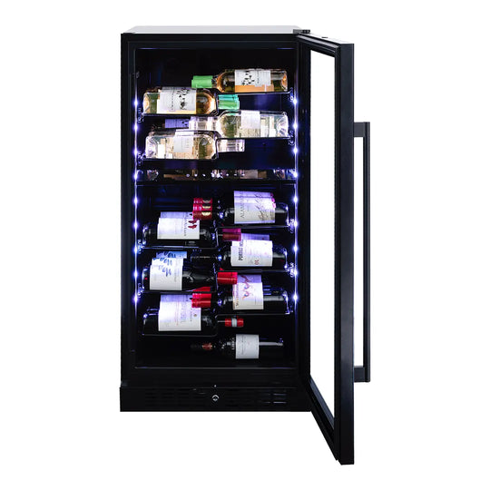 Dunavox Sera-58 Champagne Koelkast | DX-58.258DB | 2 Zones