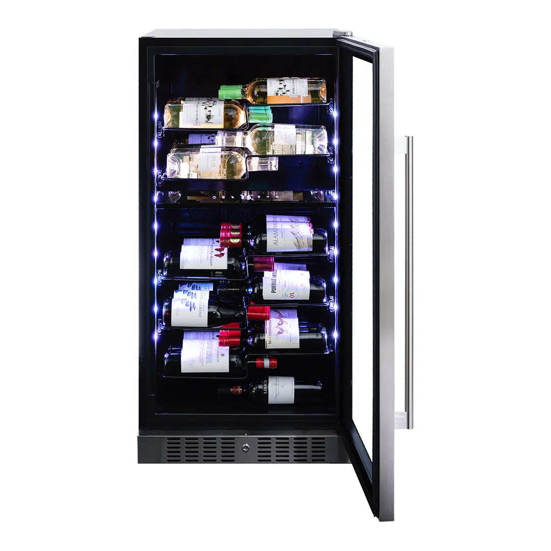 Dunavox Sera-58 Champagne Koelkast | DX-58.258DSS | 2 Zones