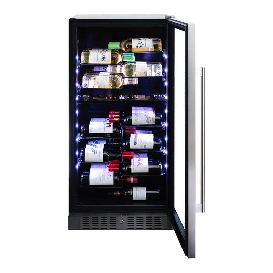 Dunavox Sera-58 Champagne Koelkast | DX-58.258DSS | 2 Zones