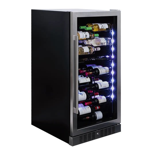 Dunavox Sera-58 Champagne Koelkast | DX-58.258DSS | 2 Zones