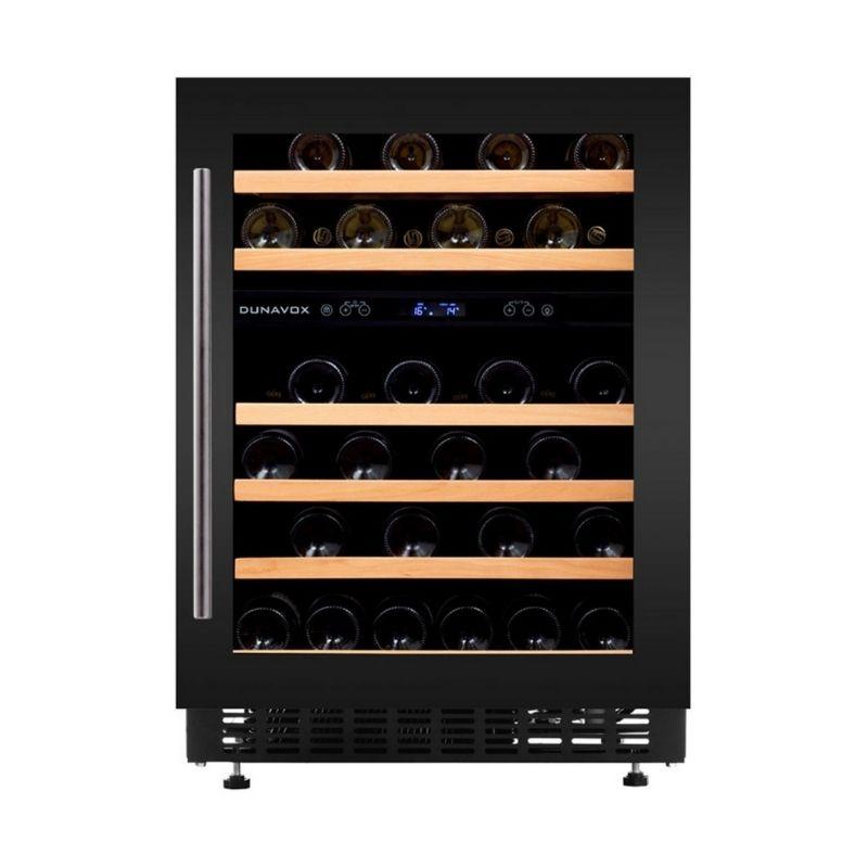 Dunavox Flow-46D Wijnkoelkast | DAUF-46.145DSS | 2 Zones | Zilver