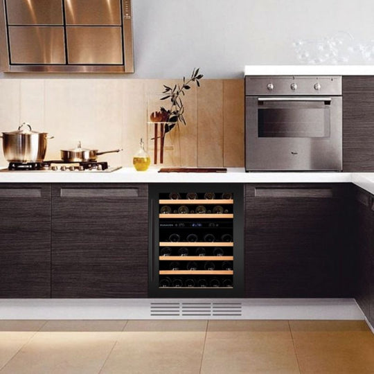 Dunavox Flow-46D Wijnkoelkast | DAUF-46.145DB | 2 Zones | Zwart