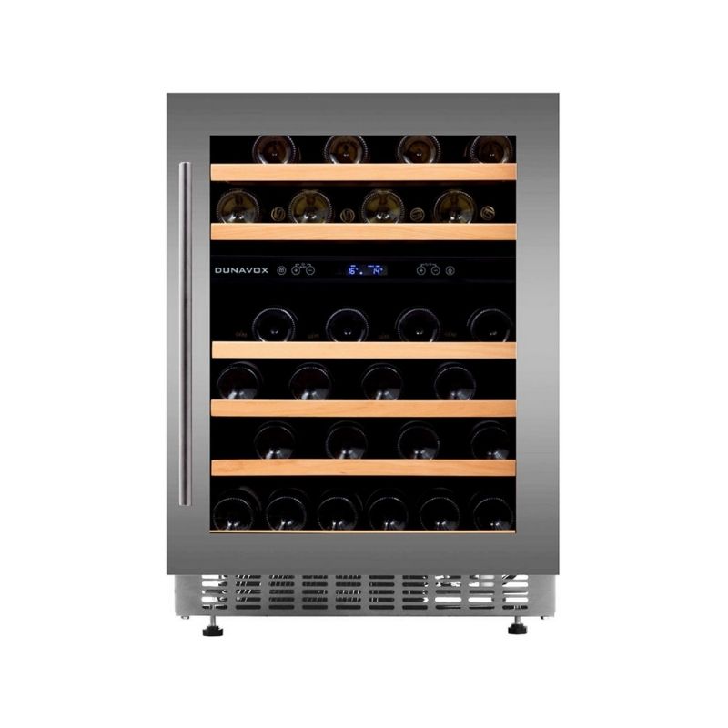 Dunavox Flow-46D Wijnkoelkast | DAUF-46.145DB | 2 Zones | Zwart