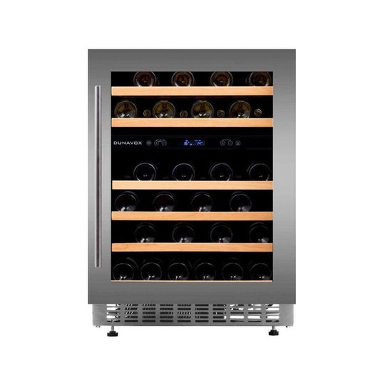 Dunavox Flow-46D Wijnkoelkast | DAUF-46.145DSS | 2 Zones | Zilver