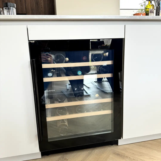 Dunavox Flow-46D Wijnkoelkast | DAUF-46.145DB | 2 Zones | Zwart