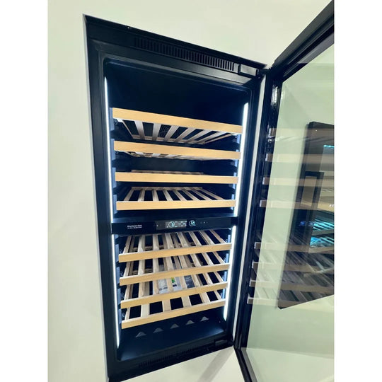 Dunavox Spirit-70 Wijnkoelkast | DVS-70.185DMB | 2 Zones | Mat Zwart