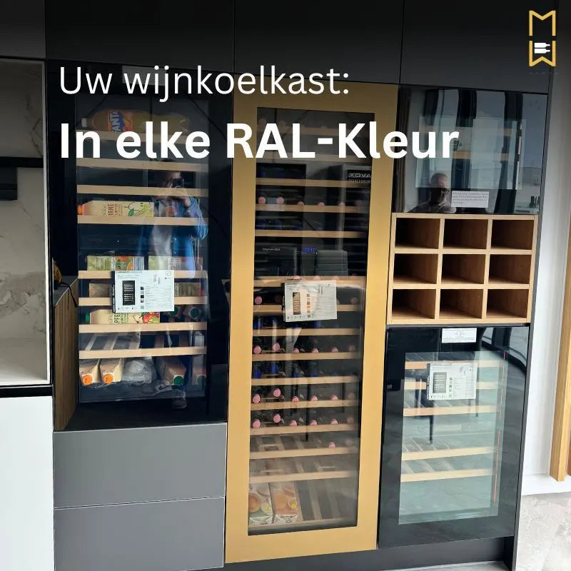 Dunavox Grande-94 Wijnkoelkast | DX-94.270DCK | 2 Zones | RAL Kleur