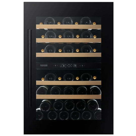 Dunavox Spirit-44 Wijnkoelkast | DVS-44.120DMB | 2 Zones | Mat Zwart