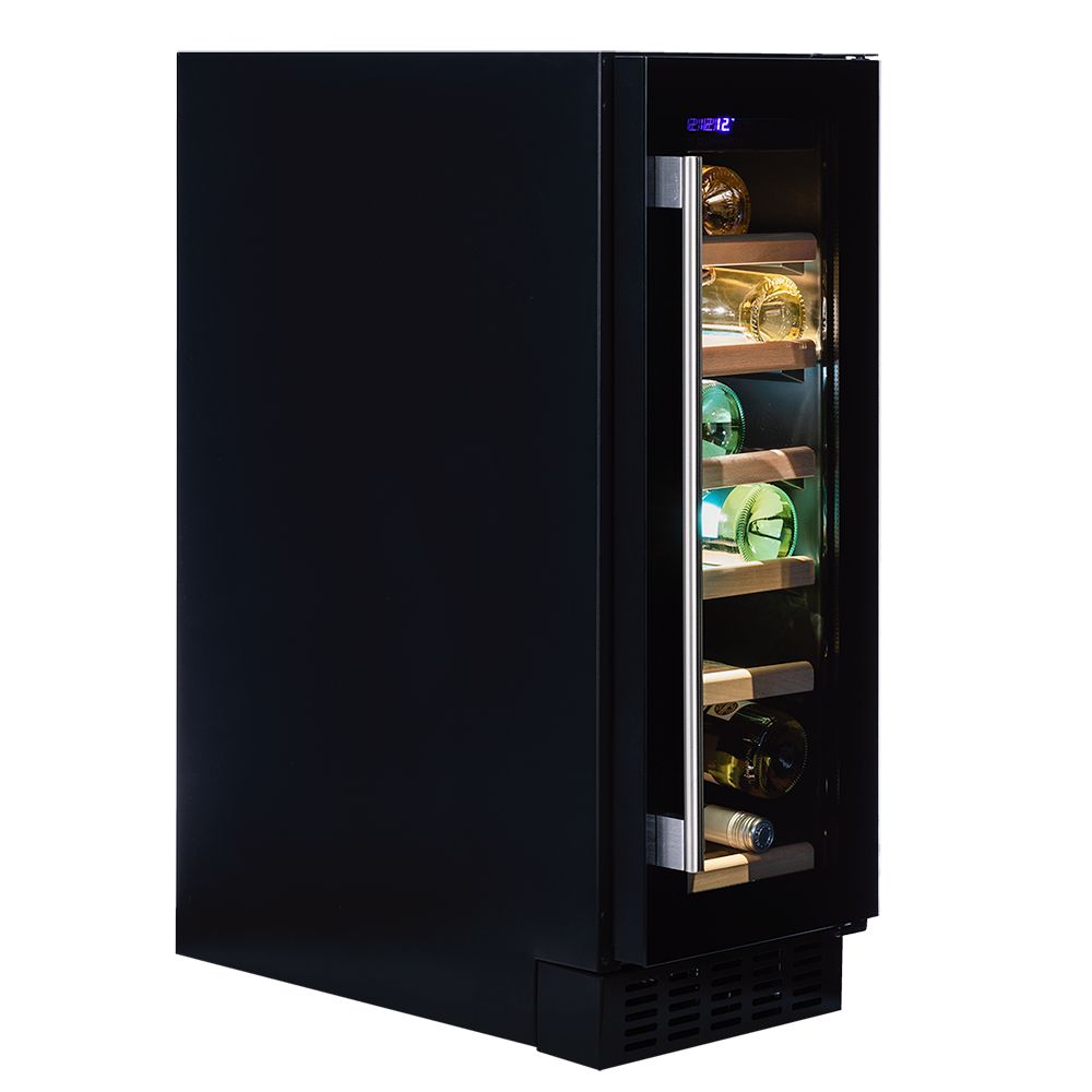 Dunavox Flow-19 Wijnkoelkast | DAUF-19.58MB | 1 Zone | Mat Zwart