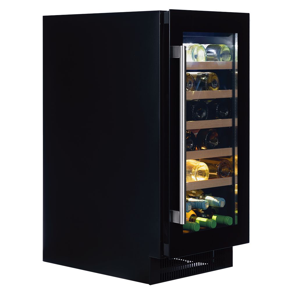 Dunavox Flow-32 Wijnkoelkast | DAUF-32.83DMB | 1 Zone | Mat Zwart