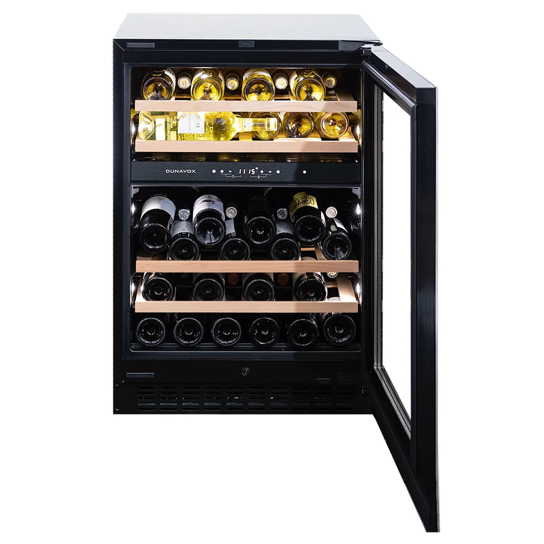Dunavox Flow-45 Wijnkoelkast | DAUF-45.125DB.TO | 2 Zones