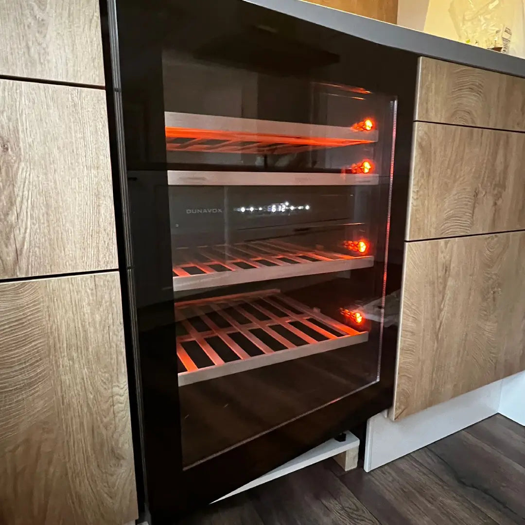 Dunavox Flow-45 Wijnkoelkast | DAUF-45.125DB.TO | 2 Zones