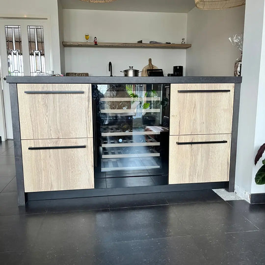 Dunavox Flow-46D Wijnkoelkast | DAUF-46.145DB | 2 Zones | Zwart