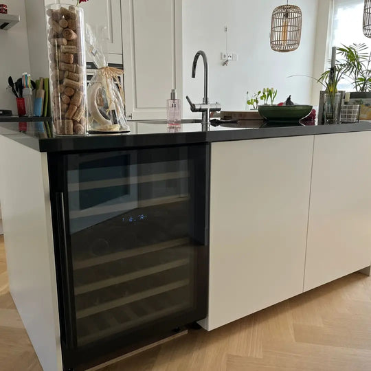 Dunavox Flow-46D Wijnkoelkast | DAUF-46.145DB | 2 Zones | Zwart