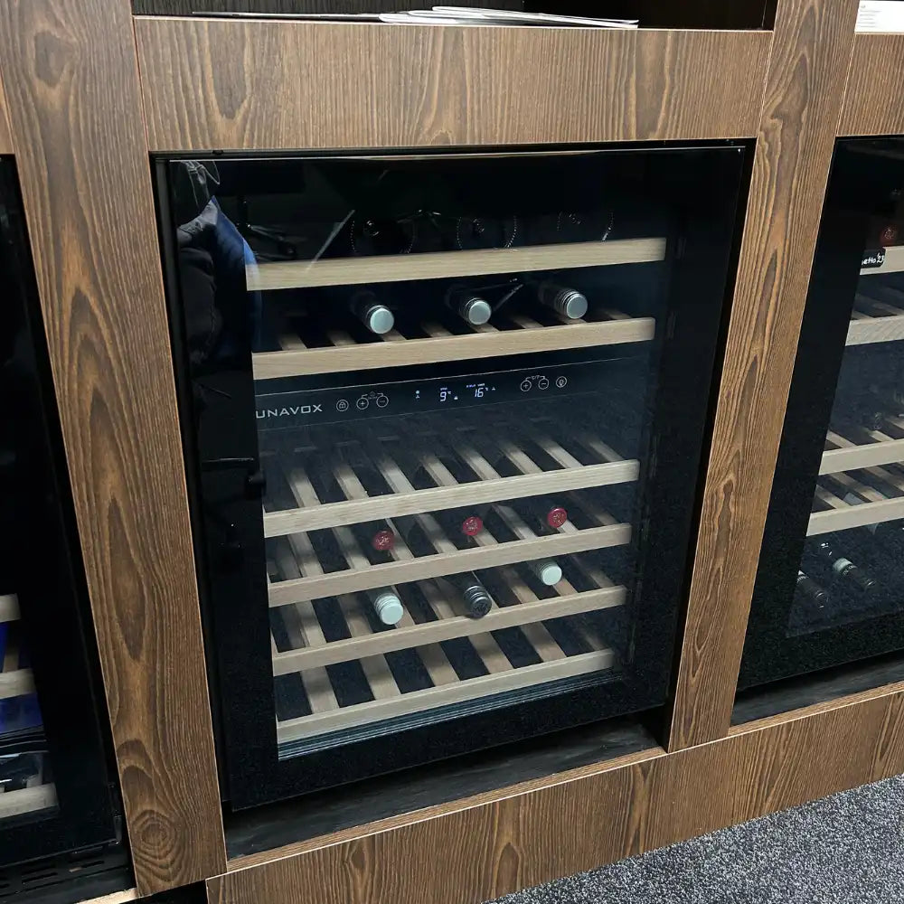 Dunavox Flow-46H Wijnkoelkast | DAUF-46.145DBH | 2 Zones | Zwart