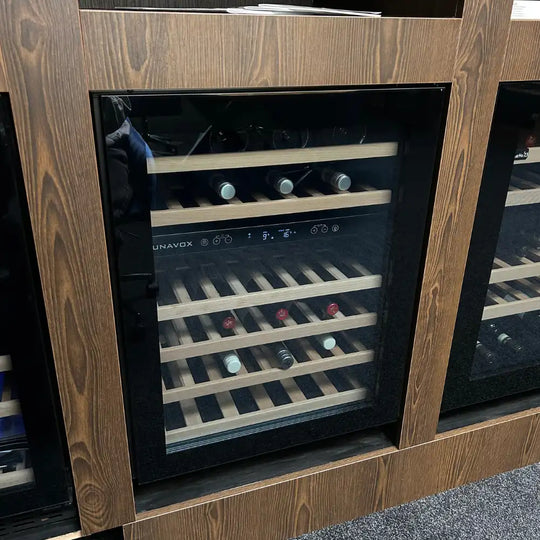 Dunavox Flow-46H Wijnkoelkast | DAUF-46.145DBH | 2 Zones | Zwart