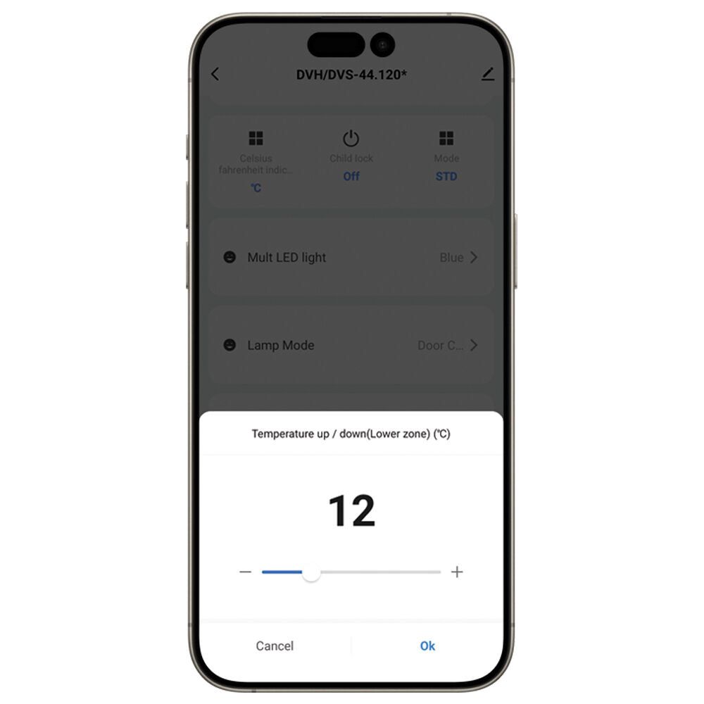 Dunavox Horizon-25.TO Wijnkoelkast | DVH-25.65DMB.TO | 2 Zones | Mat Zwart