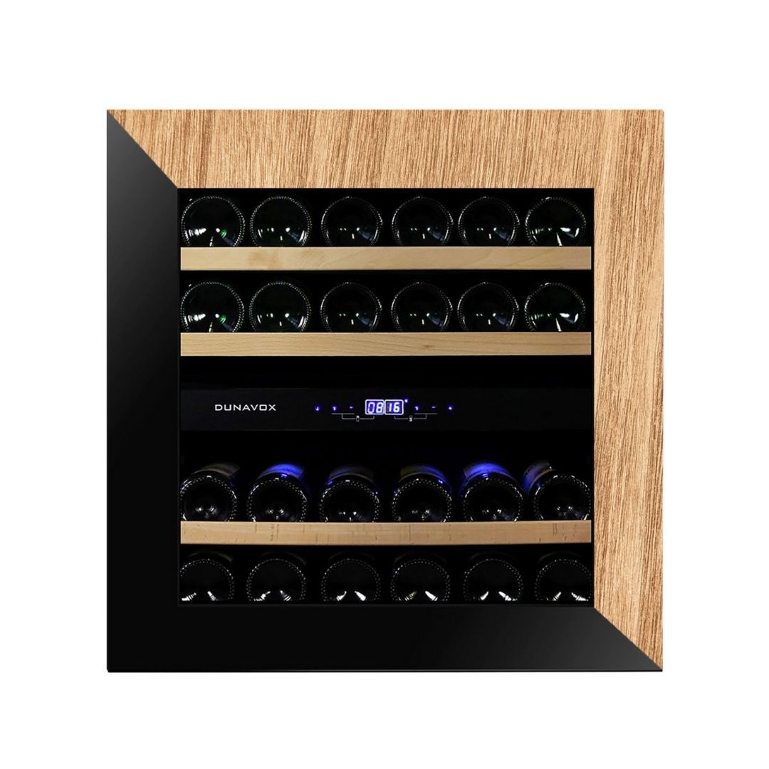 Dunavox Glance-25 Wijnklimaatkast | DAVG-25.63DB.TO | 2 Zones - Elite Wijnkoelkast