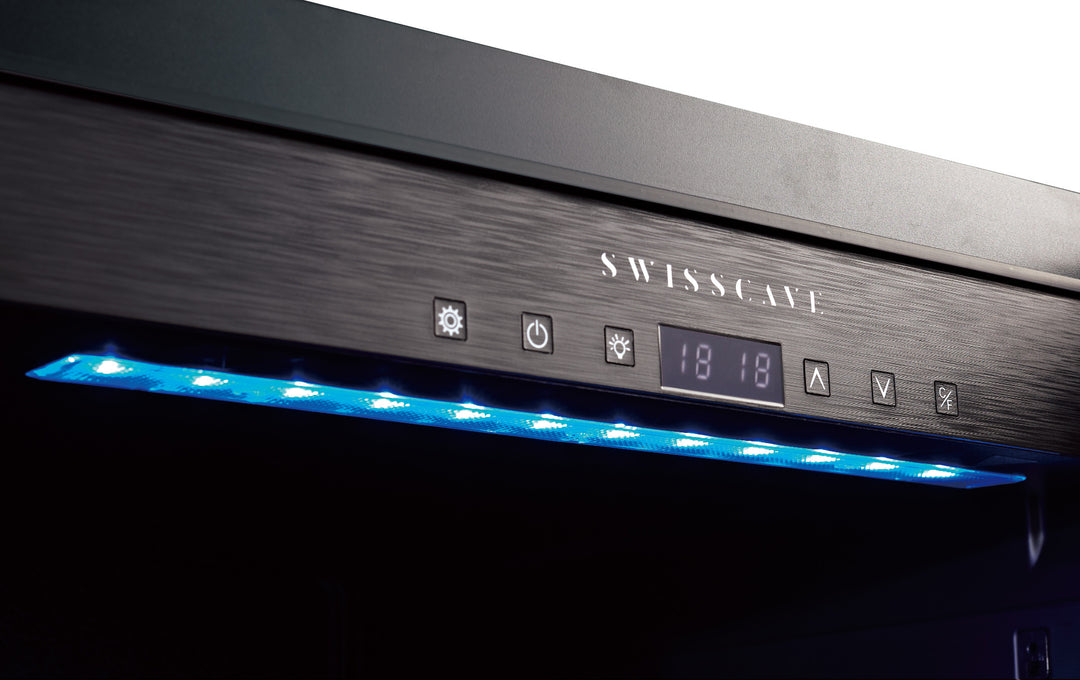 Swisscave Wijnklimaatkast WLB-460FLD-MIX 1 Zone- Elite Wijnkoelkast