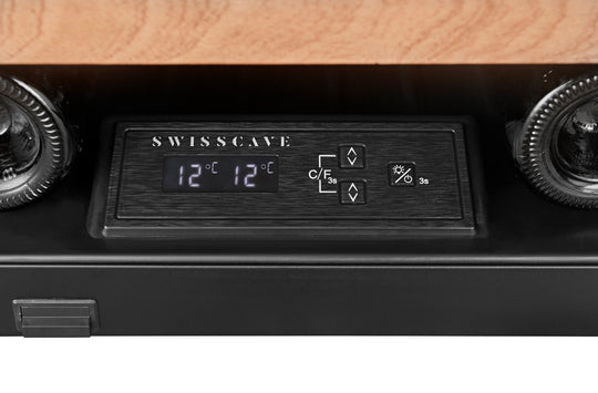 Swisscave Wijnklimaatkast WLI-90DF 2 Zones- Elite Wijnkoelkast